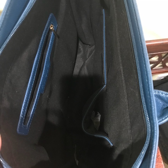 Dark teal handbag - Picture 2 of 7